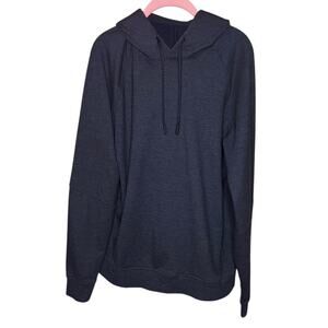 Lululemon City Sweat Pullover Hoodie Heathered True Navy Size Medium